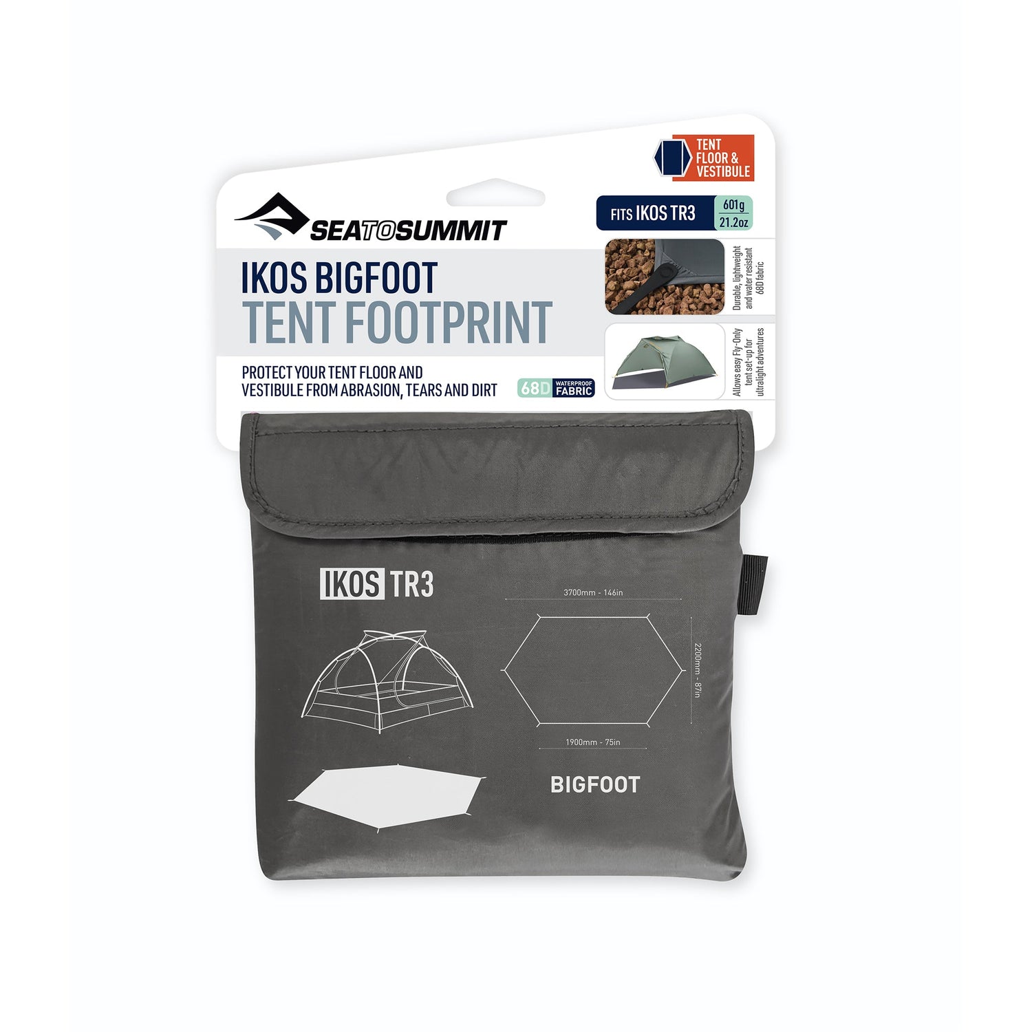 3 Person || Ikos Tent Bigfoot Footprint