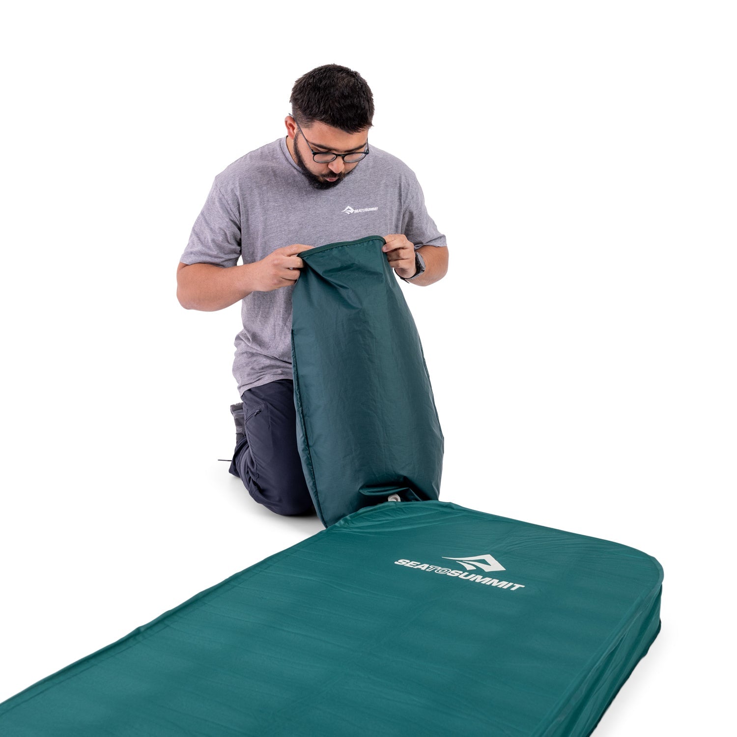 schlafsack isomatte integriert Comfort Deluxe Self-Inflating Isomatte