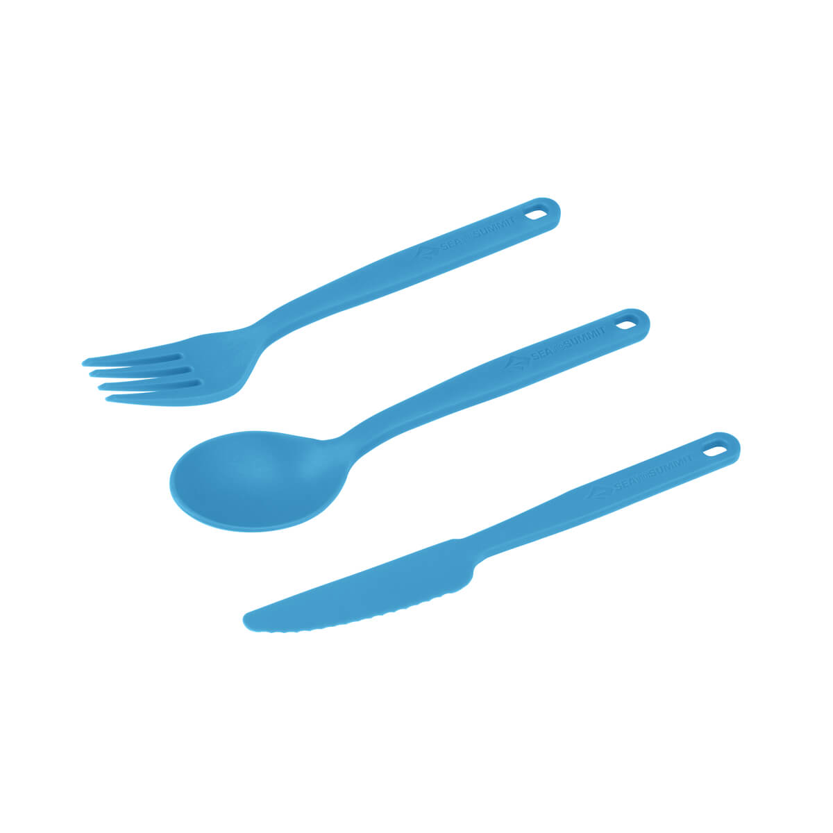 One Size / Cendre Blue || Camp Cutlery Spoon, Fork and Knife Set