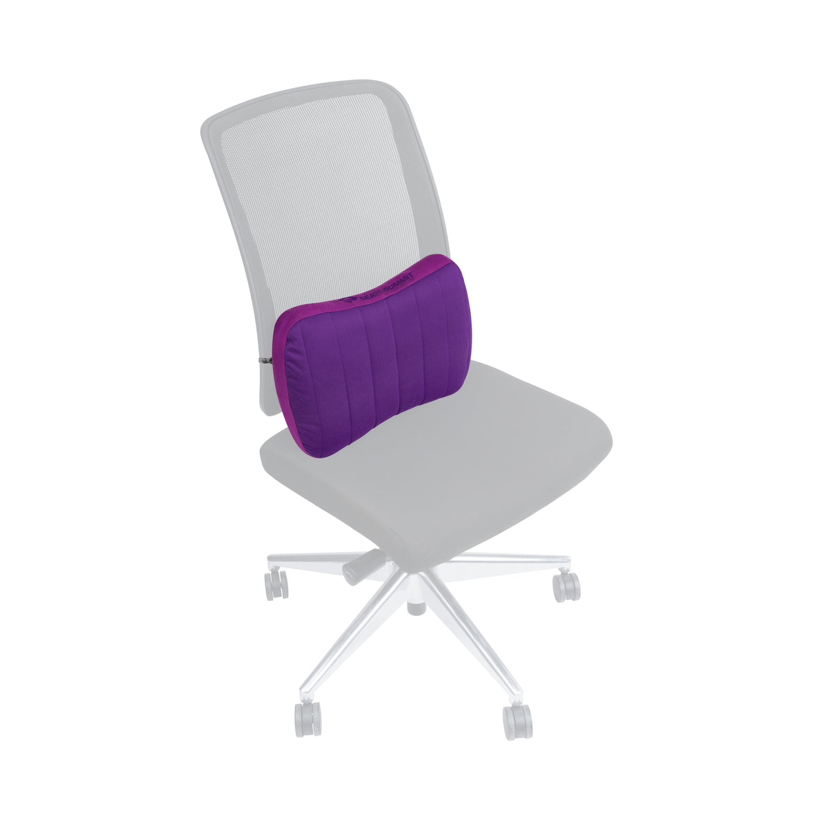 Magenta || Aeros Premium Lumbar Support Pillow