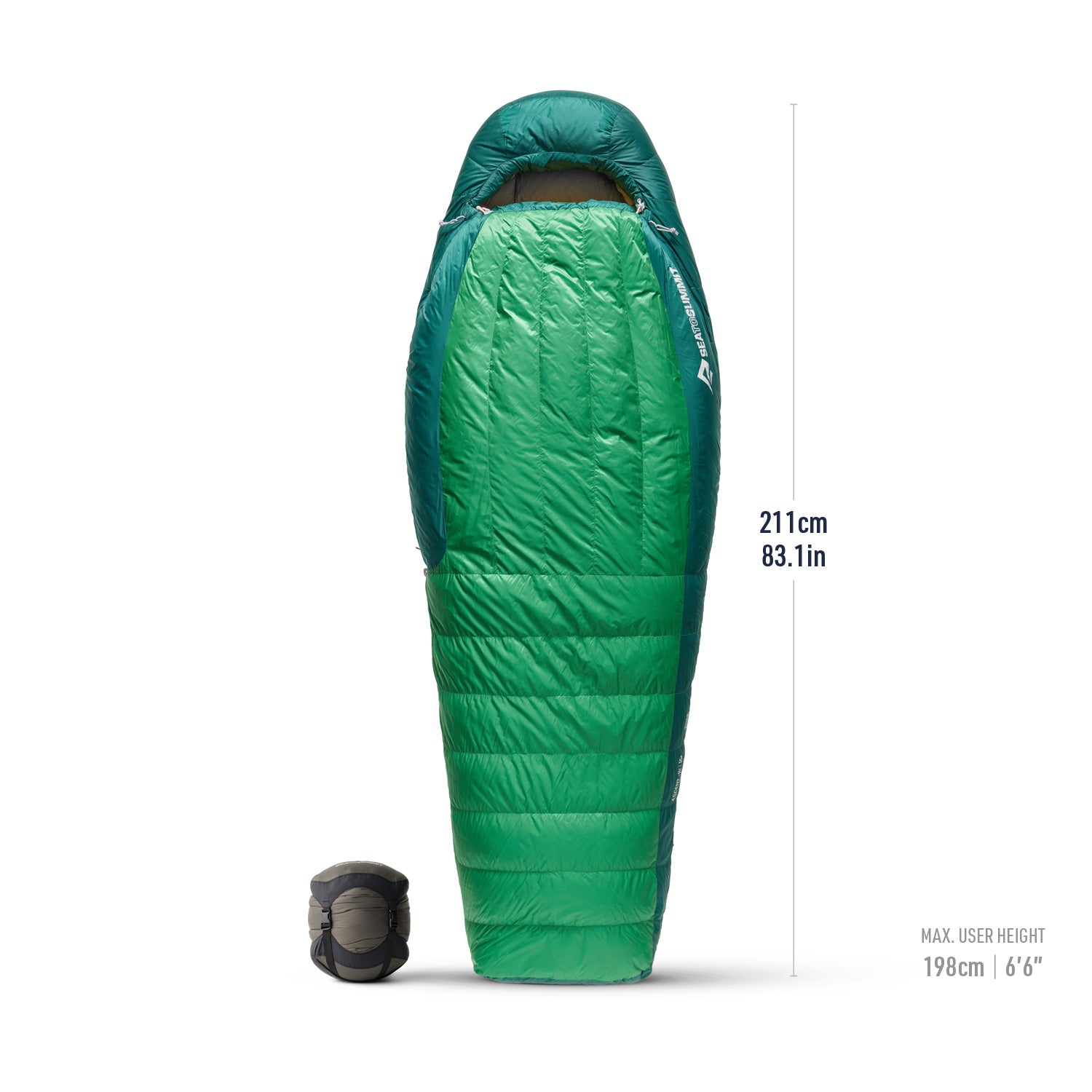 -9°C / Long || Ascent Down Sleeping Bag