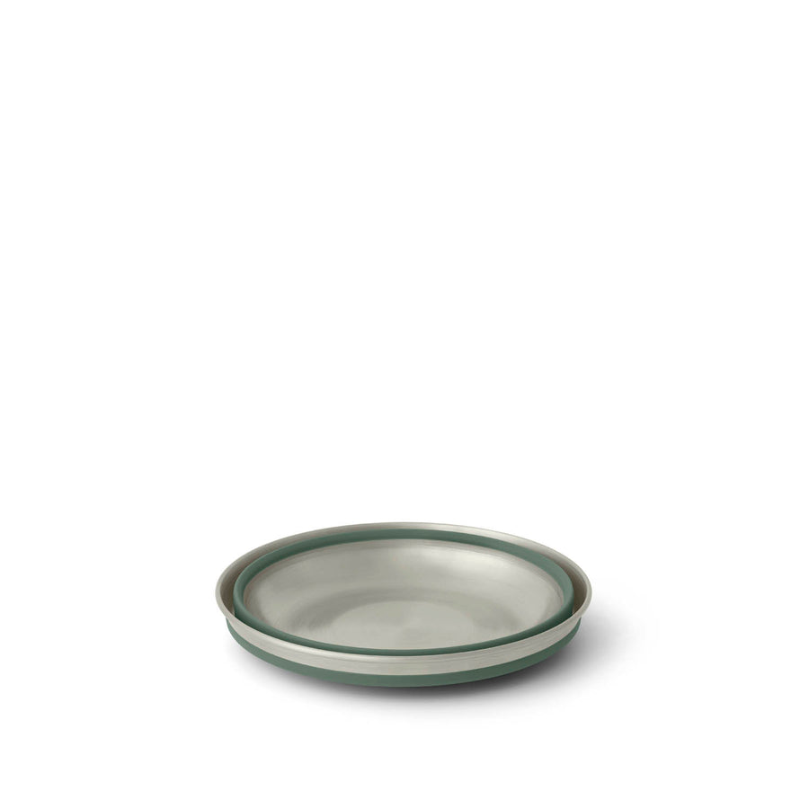 M / Laurel Wreath Green || Detour Stainless Steel Collapsible Bowl