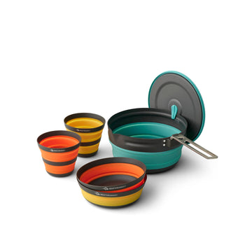 Frontier One Pot Cook Set – Ultraleichtes, zusammenfaltbares Kochset inkl. Campingtopf (5-teilig)