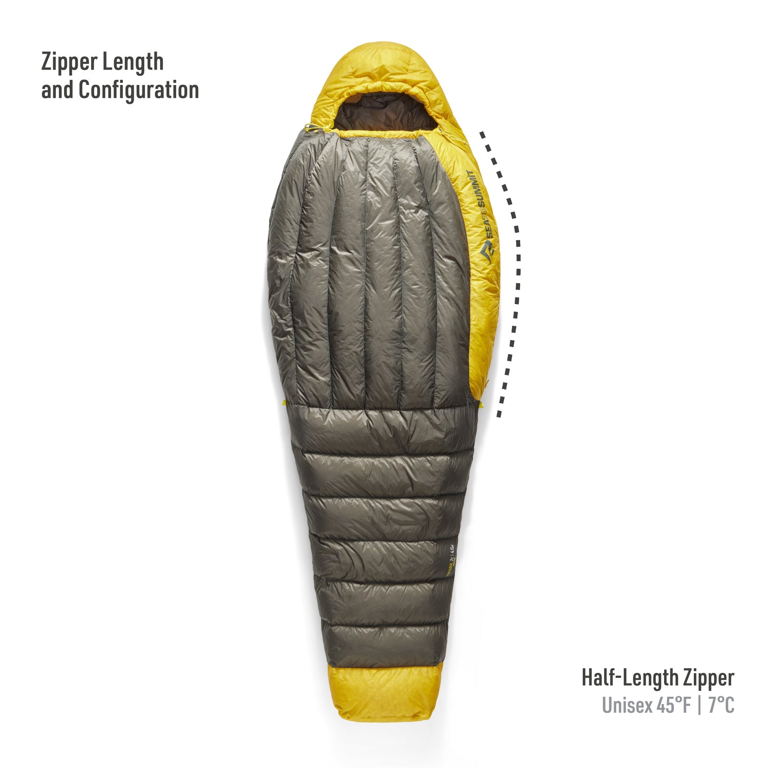 halb schlafsack Spark Daunenschlafsack
