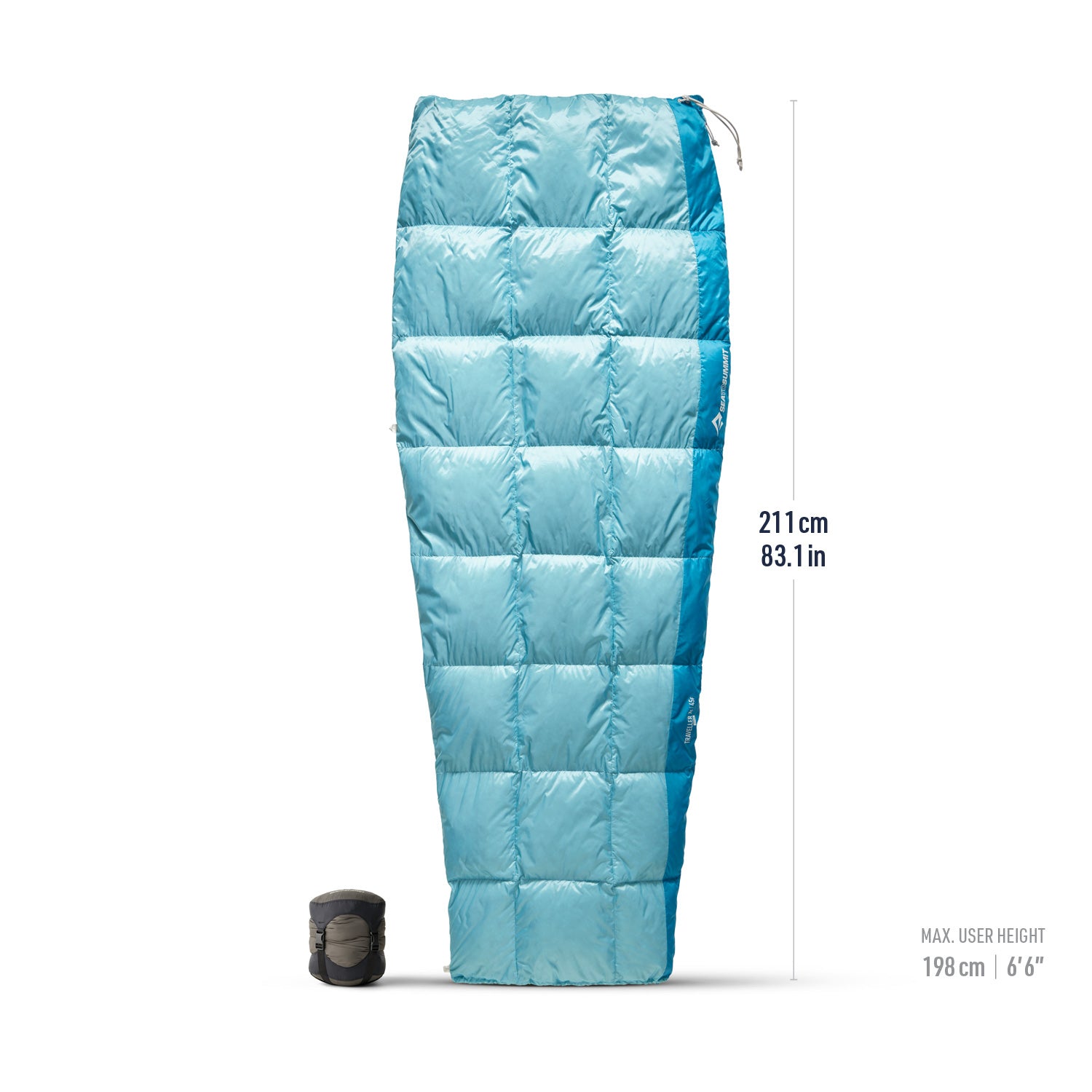 7°C / Long || Traveller Down Sleeping Bag