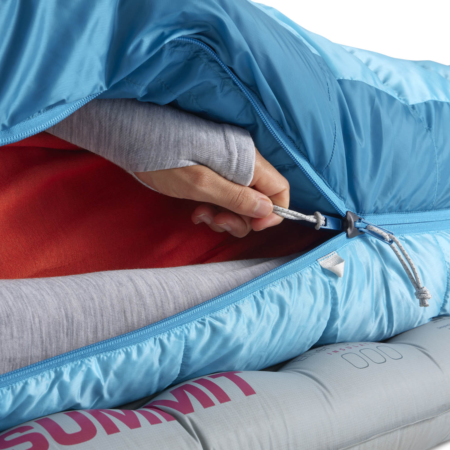 schlafsack damen Trek Women – Frauenspezifischer Daunenschlafsack