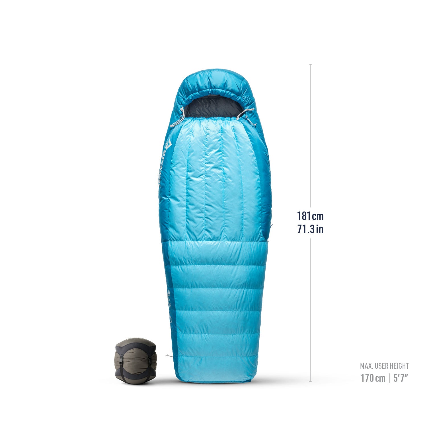 domaro schlafsack Trek Women – Frauenspezifischer Daunenschlafsack