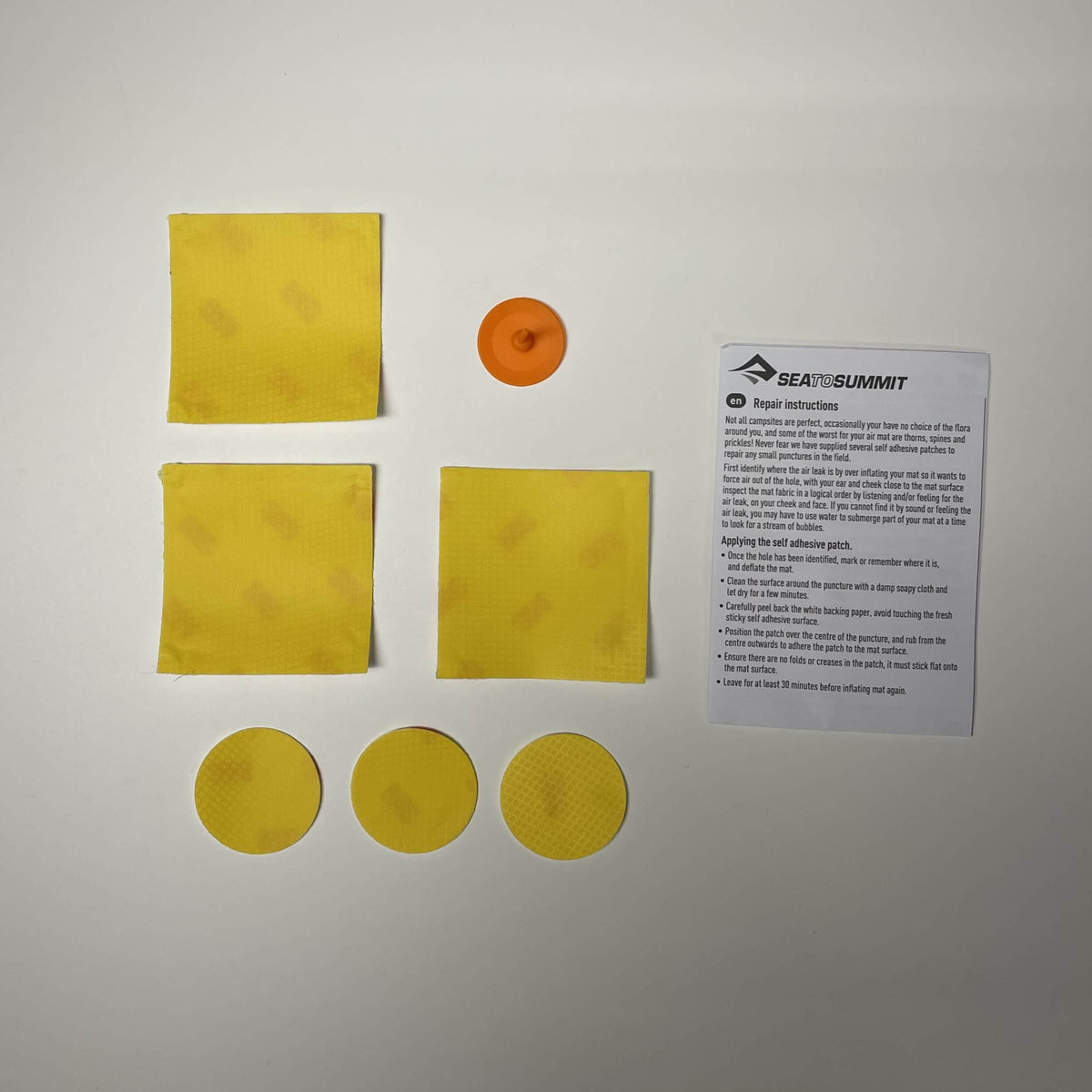 schlafsack reparatur Air Sprung Cell Mat Repair Kit