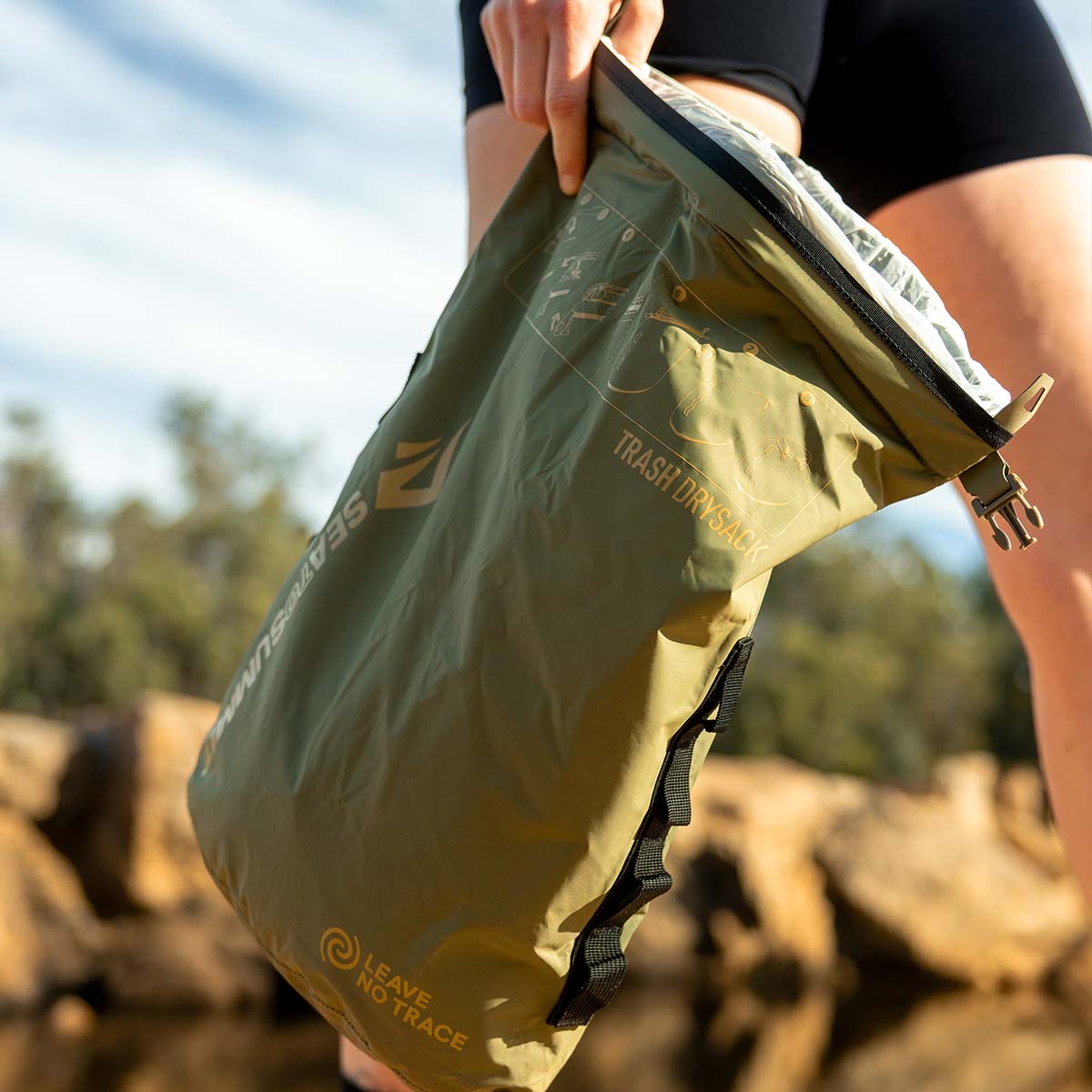trash bag backpack rain cover Trash Dry Bag