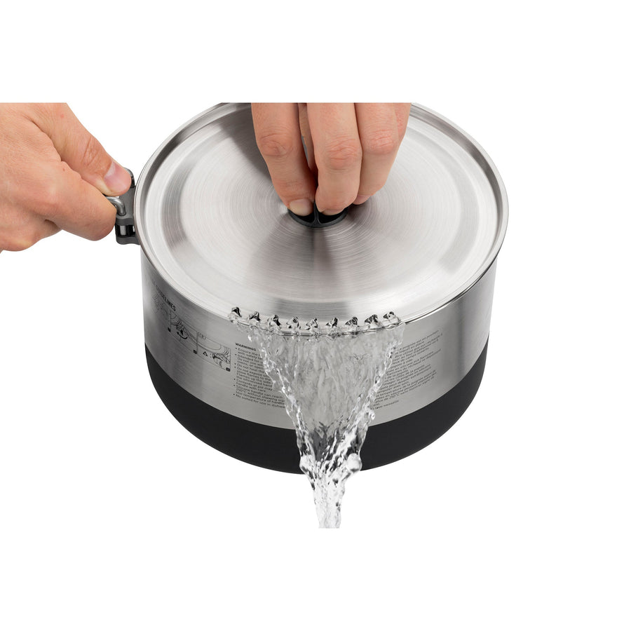 Sigma Stainless Steel Pot for Camping _ Built in strainer