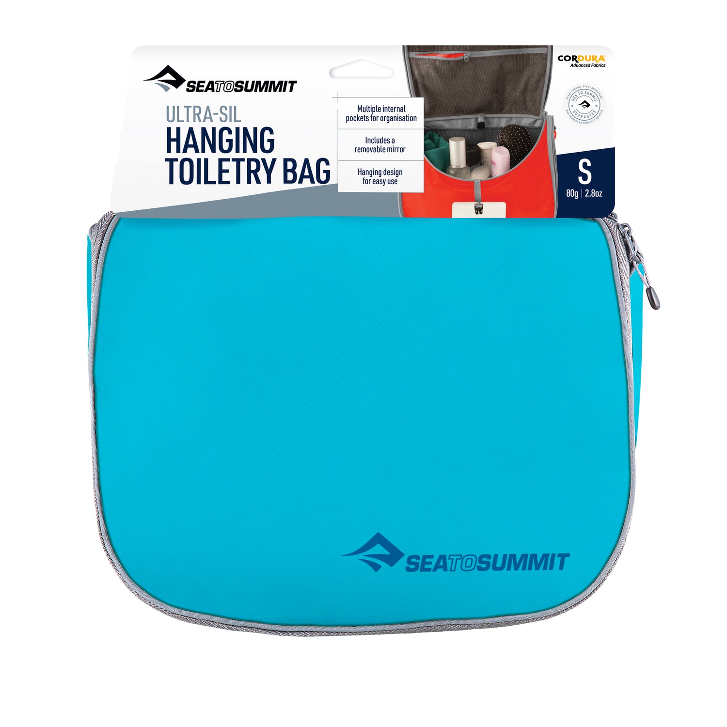 S / Atoll Blue || Hanging Toiletry Bag