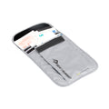 One Size / HighRise Grey || RFID Neck Wallet