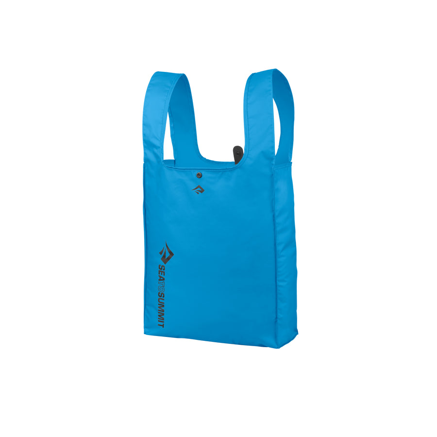 Blue / 9 l || Fold Flat Pocket Shopping Bag