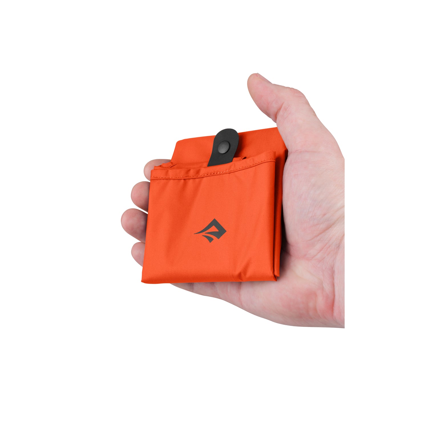 Faltbare Tasche rot / orange