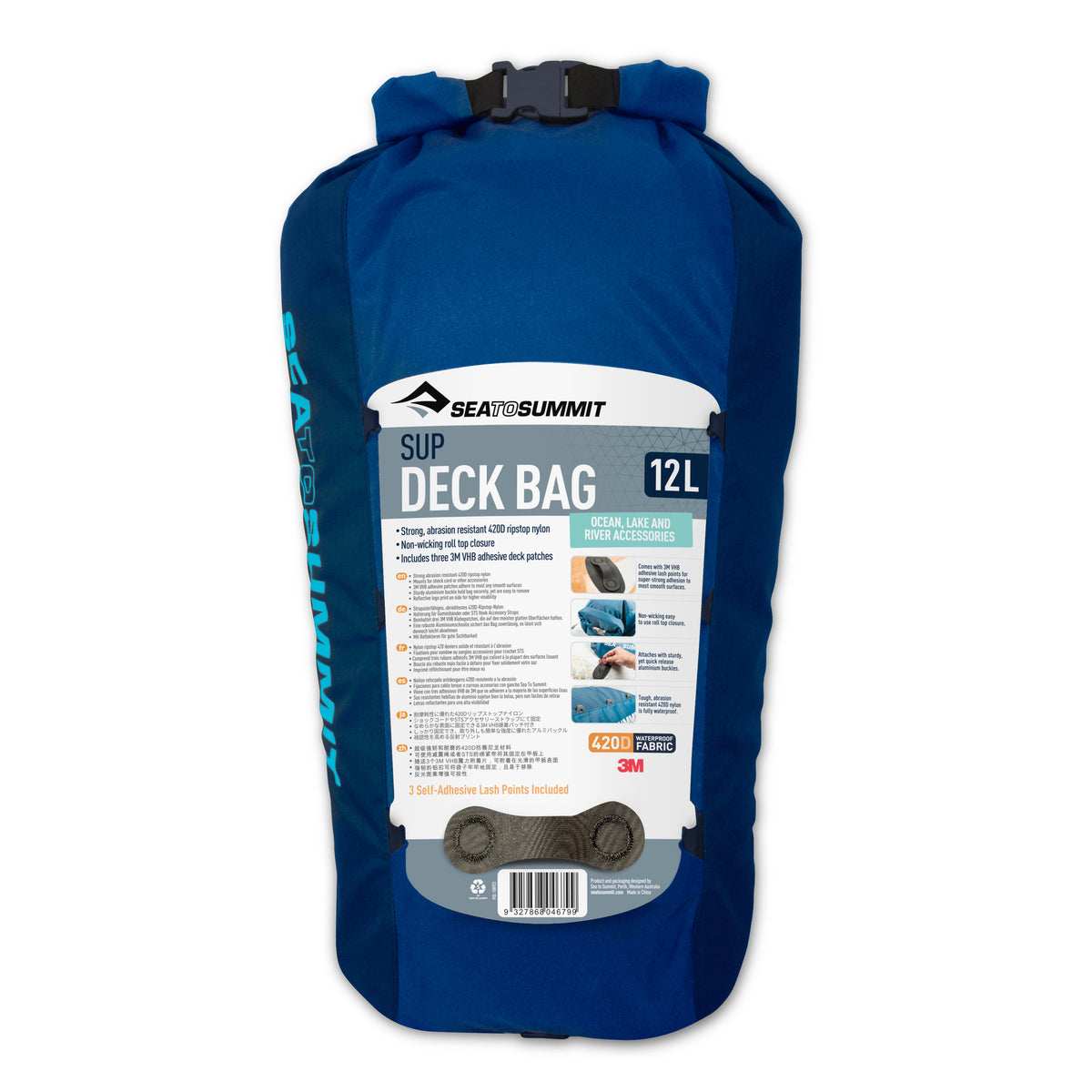 12 Liter / Surf Blue || SUP Deck Bag