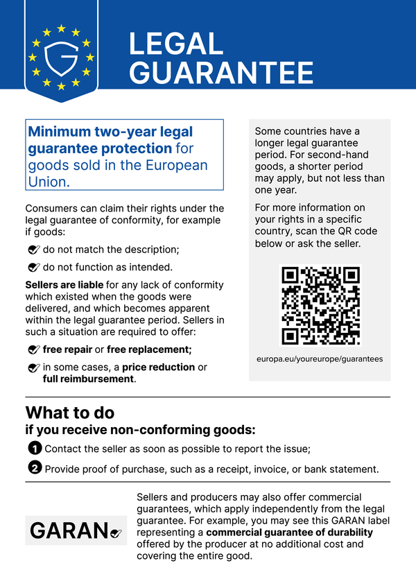 Legal Guarantee